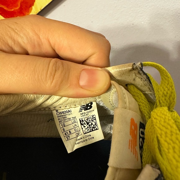 New Balance sneakers. Bright colors. Size 10. - Picture 5 of 5